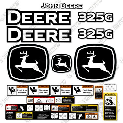 john deere 260 skid steer decals|John Deere – Page 3 – Equipment Decals.